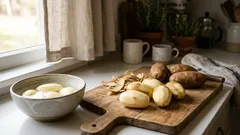 To s bramborami nikdy nedělejte – po oloupání ztmavnou a tady je vysvětlení, proč